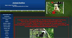 Desktop Screenshot of animalzeolites.com
